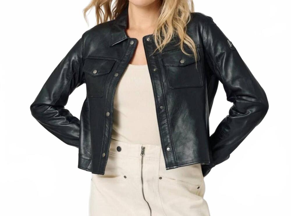 NEW MAURITIUS feodora rf jacket in black